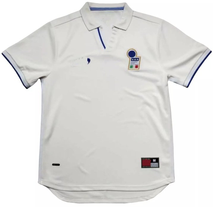 Camisa retro seleção da Italia 1996 1998 II jogador